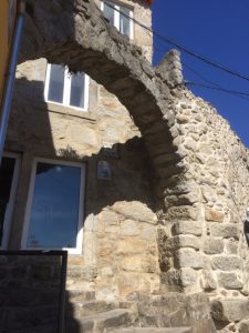 Part of the restored 3rd Century Roman wall.