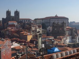 View to the cathedral & Monastery.