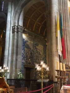 Cathedral was once covered in such tiles.