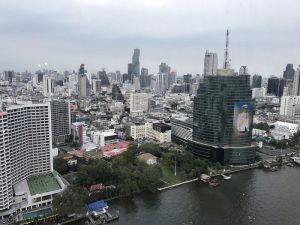 View from the Hilton Millennial Jazz bar