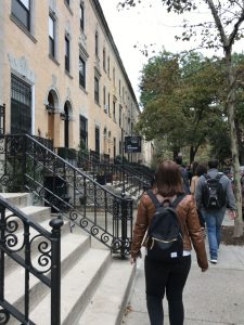 Harlem has very pretty streets.