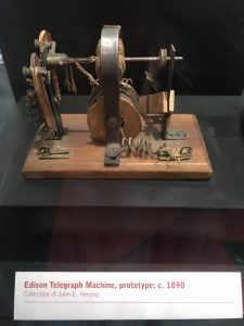 Original ticker tape machine