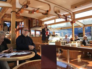 Our architect guide for the cruise