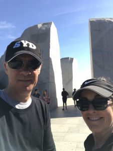 Us at MLK Memorial