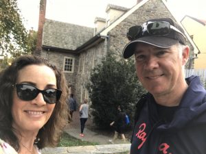 Oldest house in washington area: thought to be where Washington spent time.