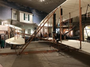 The 1903 Wright Brother’s plane.