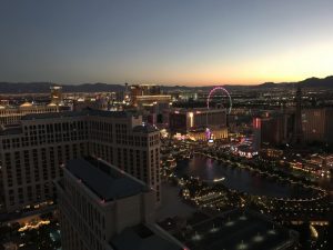 Sunrise over the Strip