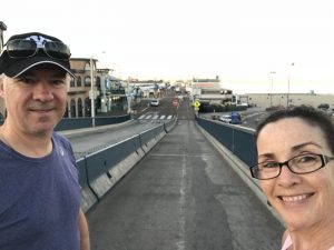 Santa Monica Pier all to ourselves!