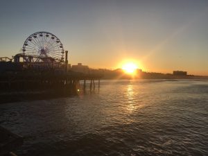 Sunrise view from the Pier