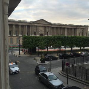 View of Louvre out our window.