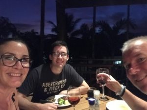 BBQ dinner for first night in Port Douglas.