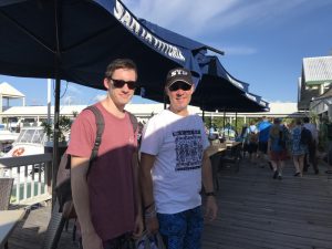 Boys about to head off for their Reef outing.