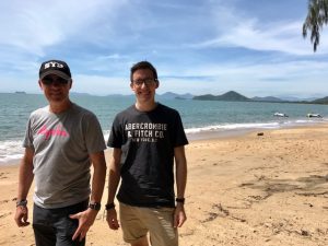 Boys at Palm Cove.