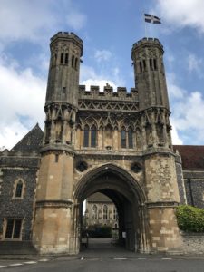 Entry to the Kings School.