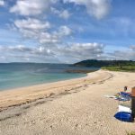 A Falmouth beach.