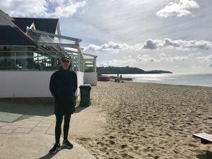 Cafe on the beach.