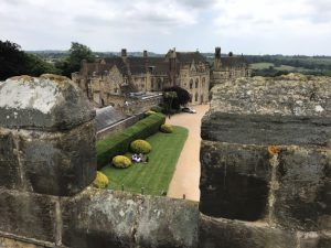 Looking over battle Abbey grounds.