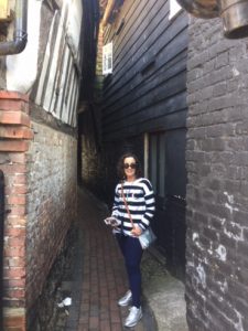 Narrow lanes in Rye Old Town