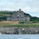 St Mawes Castle; as viewed from the ferry