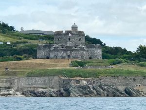 St Mawes Castle; as viewed from the ferry