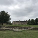 The crypt in the foreground, the Abbey is missing, Abbots house in abckground.