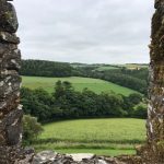 View out from ramparts.