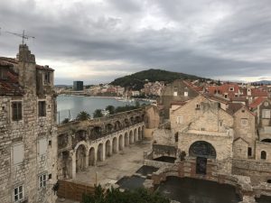 Last morning view over Split