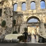 Last walk through the East Gate of Diocletian Palace