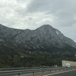 Pretty drive down to Gradac.