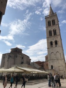 The Roman Forum area.