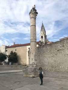 The Roman Pillar used to torture wrongdoers.