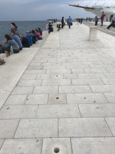 The Sea Organ pipes.