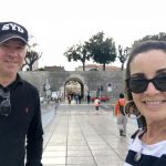 Walking Bridge linking Old Town to rest of Zadar.