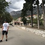 Walking to Gradac Village.